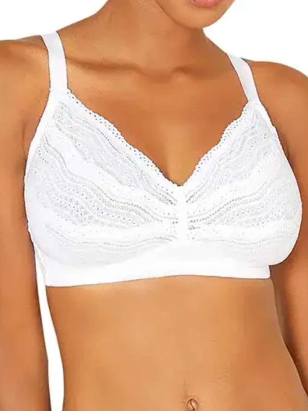 NWT Cosabella White Dolce Curvy Bralette